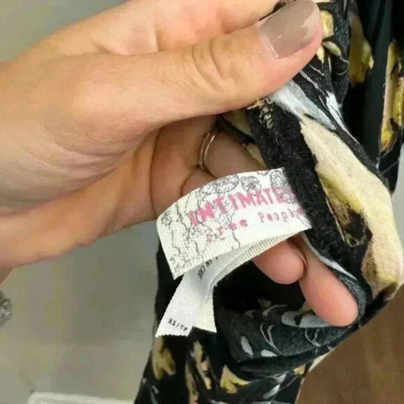 Intimately Free People Floral Mini Ruffle Swing Dress - Picture 8 of 11